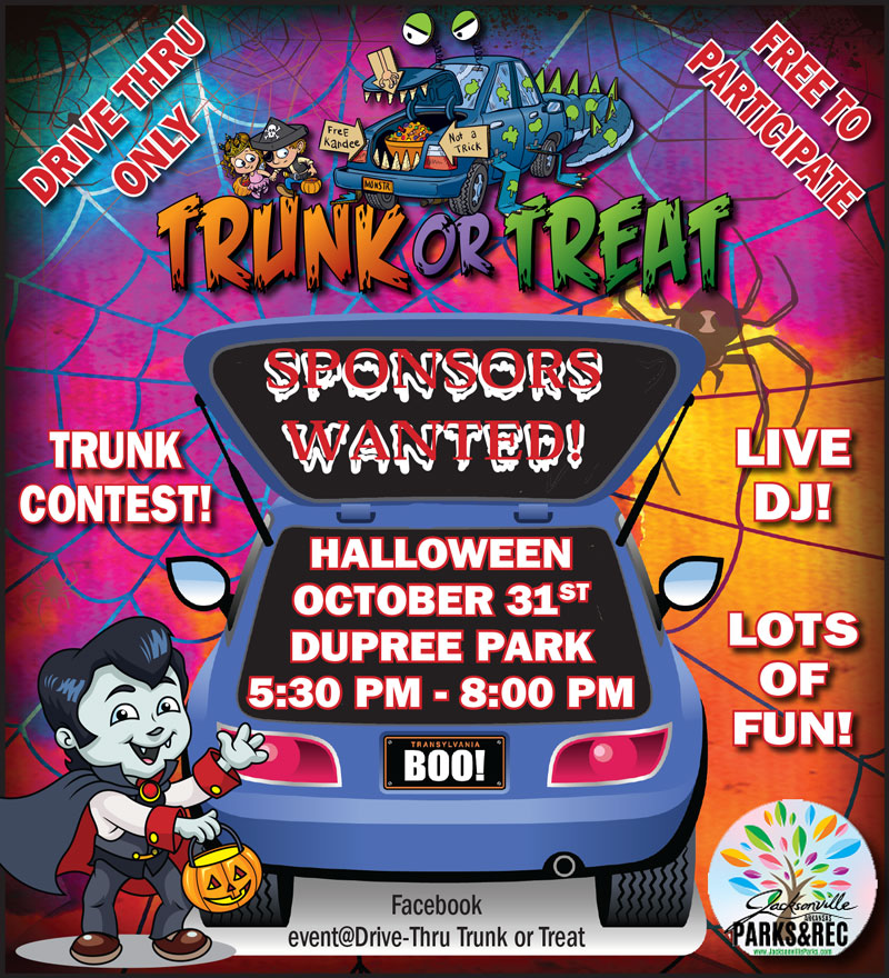Trunk or Treat Drive Thru 2020 Jacksonville AR