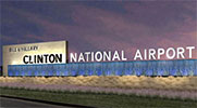 Clinton National Airport building